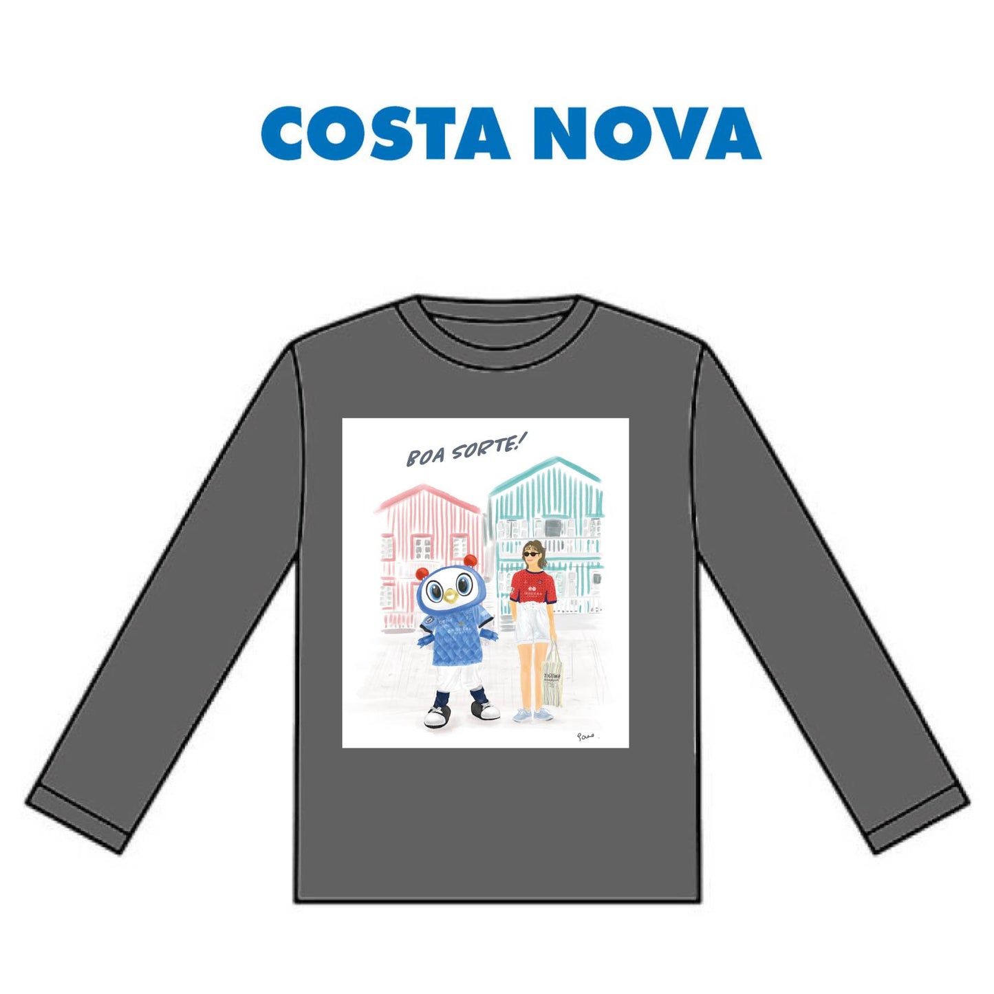 MCOコラボ ロングスリーブTシャツ(COSTA NOVA)