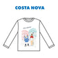 MCOコラボ ロングスリーブTシャツ（COSTA NOVA)