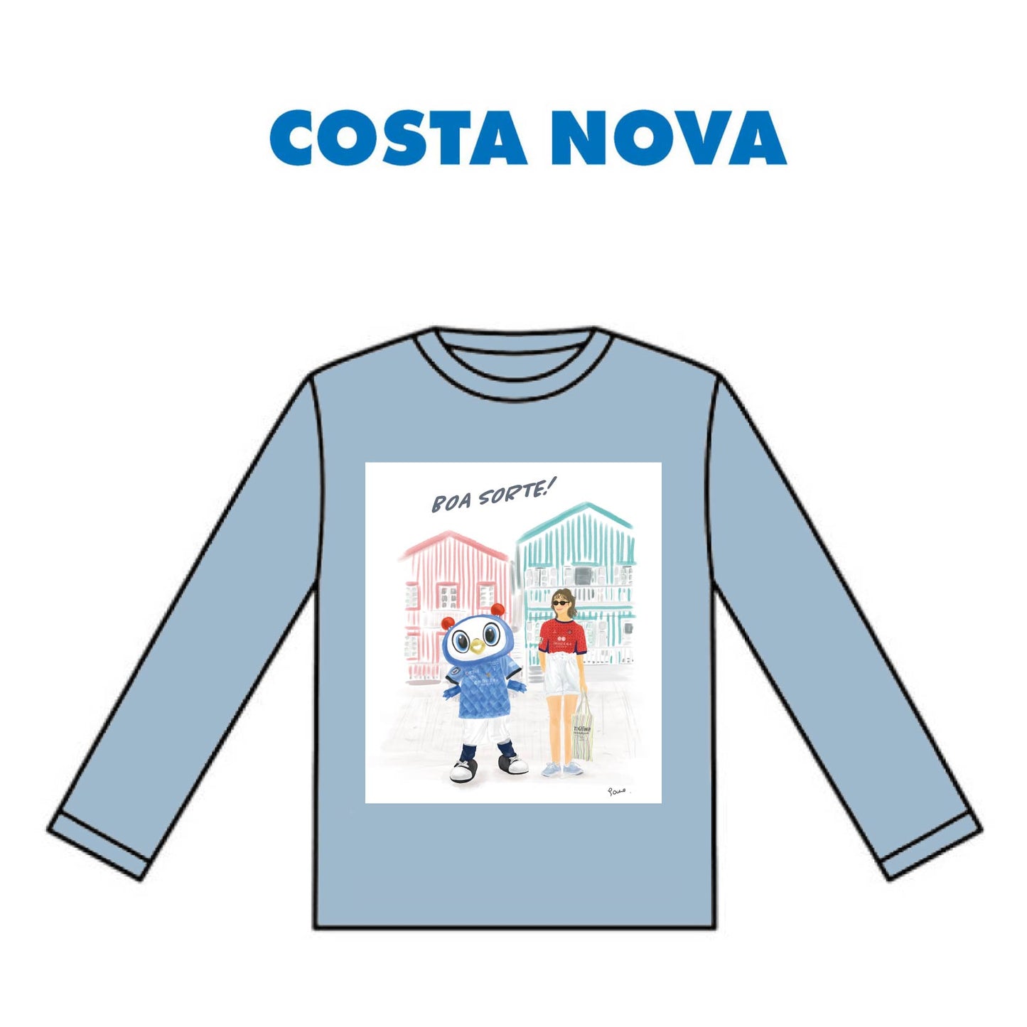 MCOコラボ ロングスリーブTシャツ（COSTA NOVA)