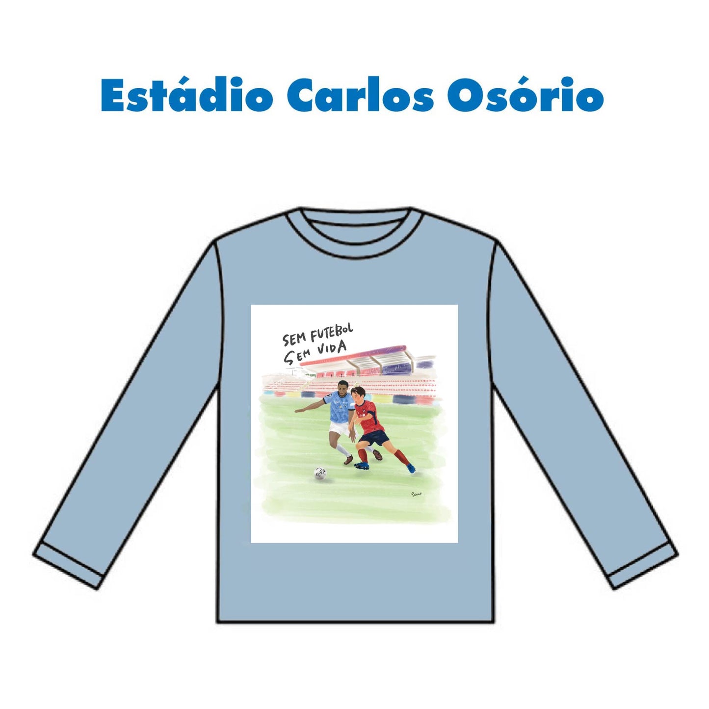 MCOコラボ ロングスリーブTシャツ（Estádio Carlos Osório)