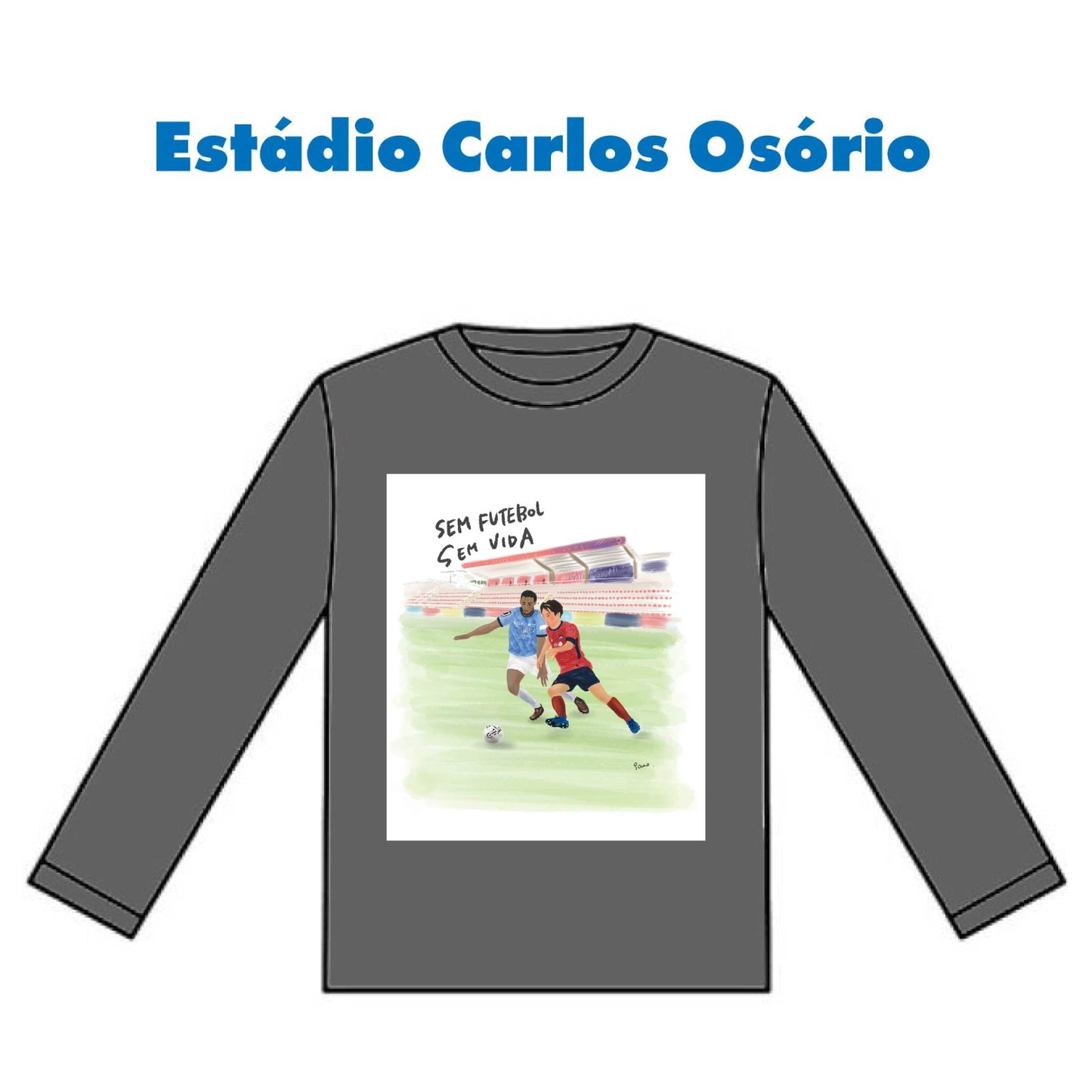 MCOコラボ ロングスリーブTシャツ（Estádio Carlos Osório)