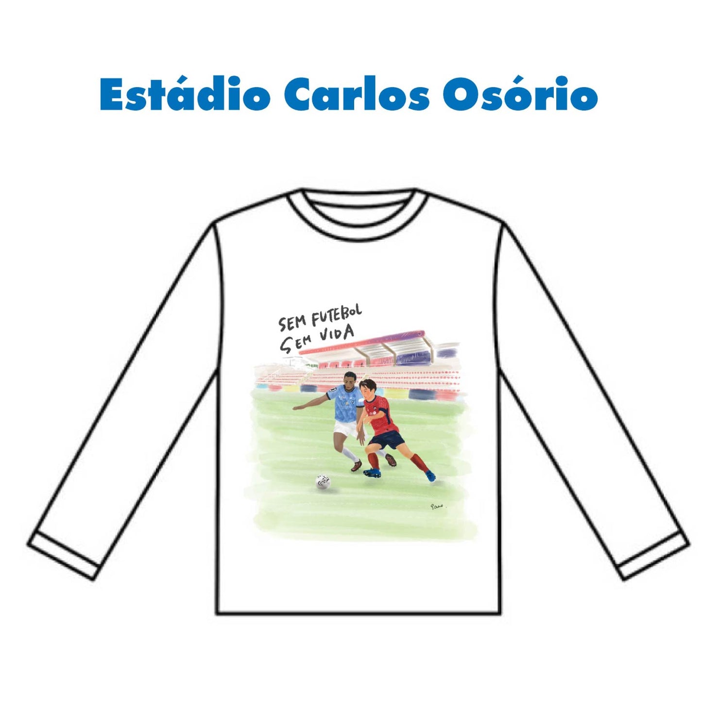 MCOコラボ ロングスリーブTシャツ（Estádio Carlos Osório)